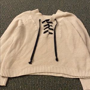 Crop sweater